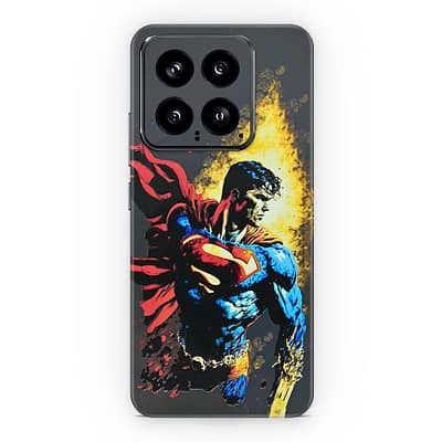 Xiaomi 14 5G Superman Comic 3D Skin WrapitSkin