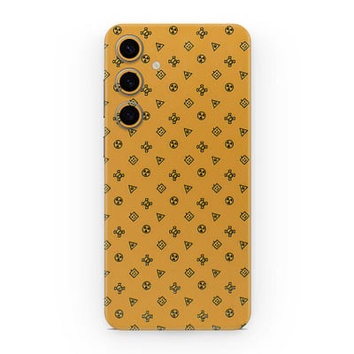 Galaxy S24 Plus Yellow Danger 3D Skin WrapitSkin