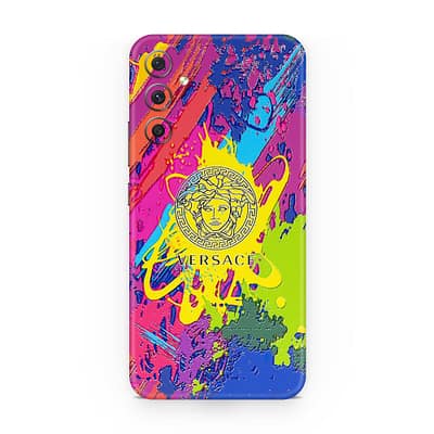 Galaxy A15 Versace Colorful 3D Skin WrapitSkin