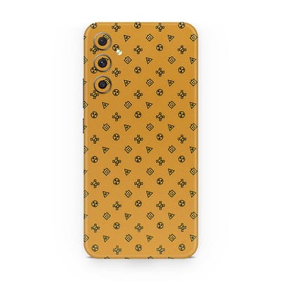 Galaxy A15 Yellow Danger 3D Skin WrapitSkin