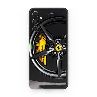 Galaxy A15 Ferrari Rim 3D Skin WrapitSkin