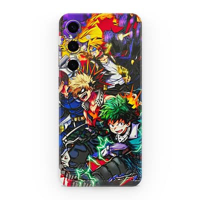 Galaxy S24 Plus My Hero 3D Skin WrapitSkin