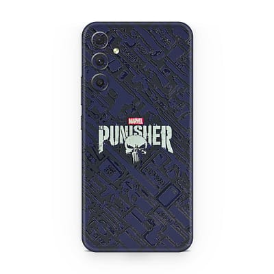 Galaxy A15 Punisher 3D Skin WrapitSkin