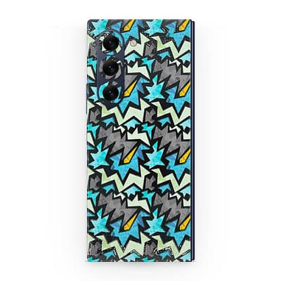 Galaxy Z Fold 6 Graffiti Harmony 3D Skin WrapitSkin
