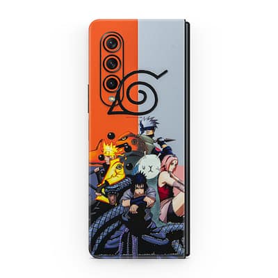 Galaxy Z Fold 3 Ultimate Ninjas 3D Skin WrapitSkin