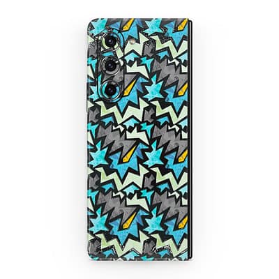 Galaxy Z Fold 5 Graffiti Harmony 3D Skin WrapitSkin