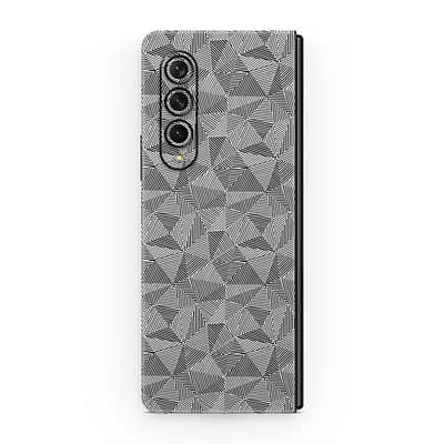 Galaxy Z Fold 3 Carbon Triangle Series WrapitSkin
