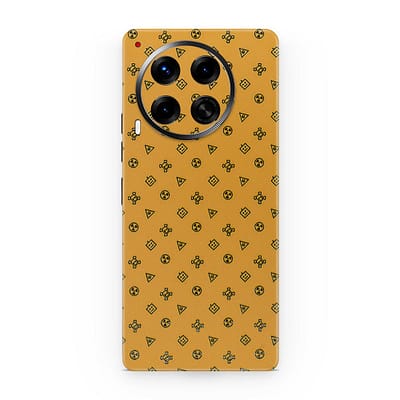 Tecno Camon 30 4G Yellow Danger 3D Skin WrapitSkin