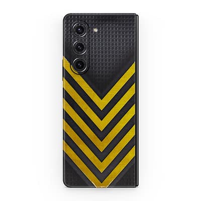 Galaxy Z Fold 5 Arrows Yellow 3D Skin WrapitSkin