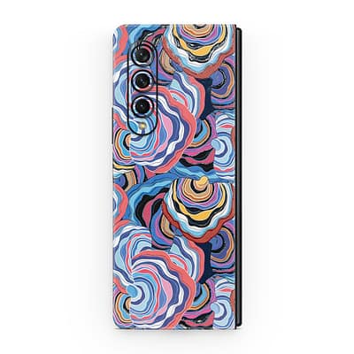 Galaxy Z Fold 3 Abstract Multicolor 3D Skin WrapitSkin