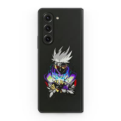 Galaxy Z Fold 5 Kakashi 3D Skin WrapitSkin