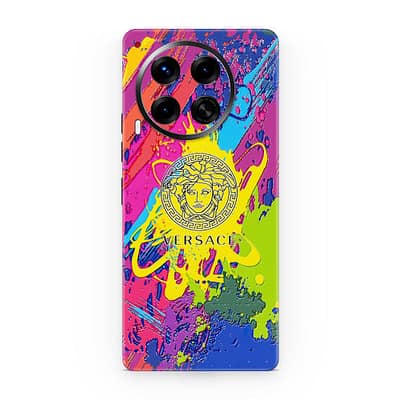 Tecno Camon 30 4G Versace Colorful 3D Skin WrapitSkin