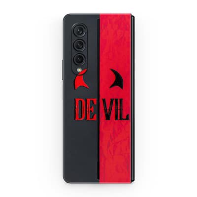 Galaxy Z Fold 3 Devil 3D Skin WrapitSkin