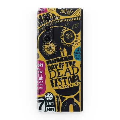 Galaxy Z Fold 5 Street Festival 3D Skin WrapitSkin