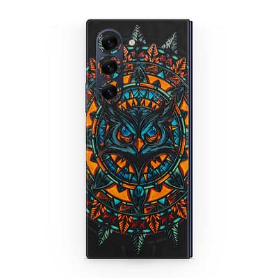 Galaxy Z Fold 6 Owl 3D Skin WrapitSkin