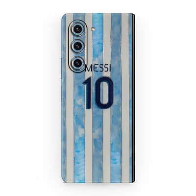 Galaxy Z Fold 5 Messi 3D Skin WrapitSkin