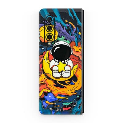 Galaxy Z Fold 3 Astronaut 3D Skin WrapitSkin