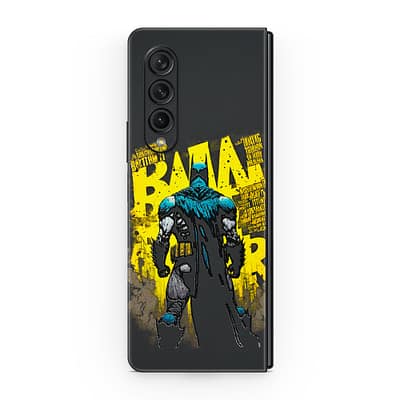 Galaxy Z Fold 3 Batman 3D Skin WrapitSkin