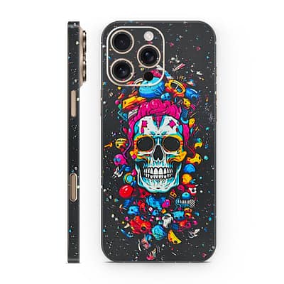 iPhone 16 Pro Max Skull 3D Skin WrapitSkin