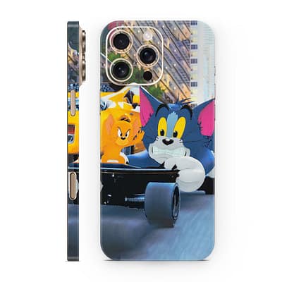 iPhone 16 Pro Max Tom And Jerry 3D Skin WrapitSkin