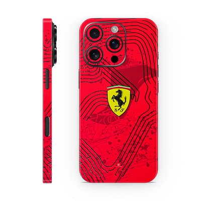 iPhone 16 Pro Ferrari's Blaze 3D Skin WrapitSkin