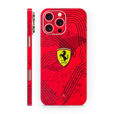 iPhone 16 Pro Max Ferrari's Blaze 3D Skin WrapitSkin