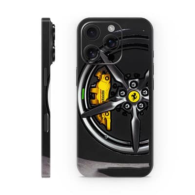 iPhone 16 Pro Ferrari Rim 3D Skin WrapitSkin