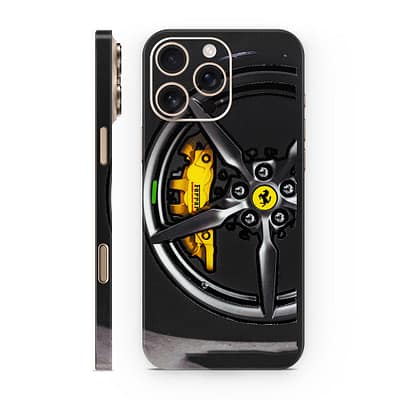 iPhone 16 Pro Max Ferrari Rim 3D Skin WrapitSkin