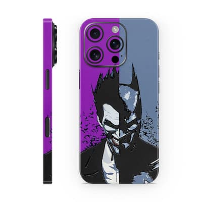 iPhone 16 Pro Batman Vs Joker 3D Skin WrapitSkin