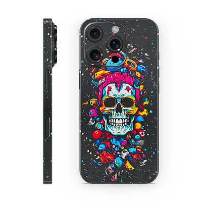 iPhone 16 Pro Skull 3D Skin WrapitSkin