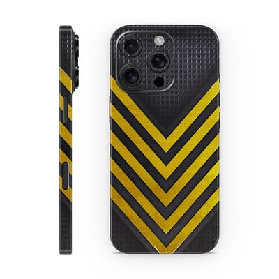 iPhone 16 Pro Arrows Yellow 3D Skin WrapitSkin