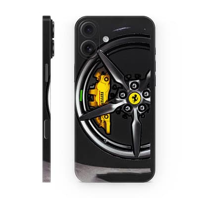 iPhone 16 Ferrari Rim 3D Skin WrapitSkin