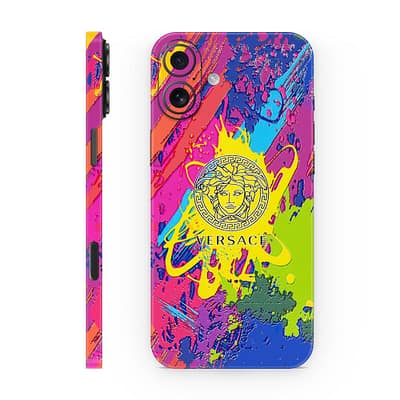 iPhone 16 Versace Colorful 3D Skin WrapitSkin
