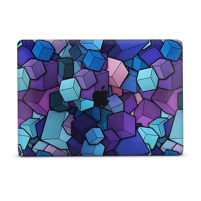 MacBook Air 13” 2018 3D Cubes Skin WrapitSkin