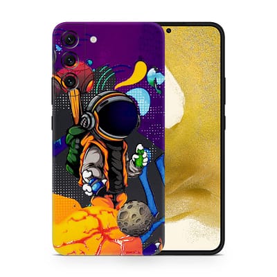 Galaxy S22 Space Doodler 3D Skin WrapitSkin