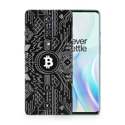 OnePlus 8 UW 5G Bitcoin 3D Skin WrapitSkin