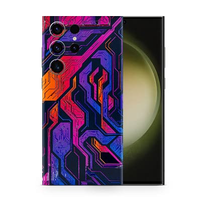 Galaxy S23 Ultra NeuroMatrix 3D Skin WrapitSkin