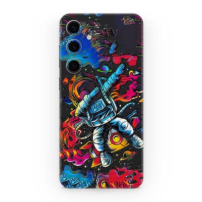 Galaxy S24 Plus Trippy Astronaut 3D Skin WrapitSkin