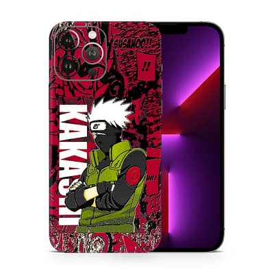 iPhone 13 Pro Kakashi Sensei 3D Skin WrapitSkin