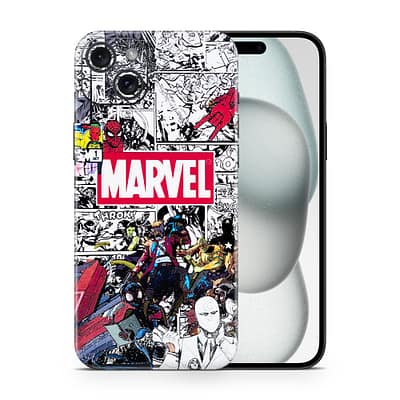 iPhone 15 Plus Marvel Universe 3D Skin WrapitSkin