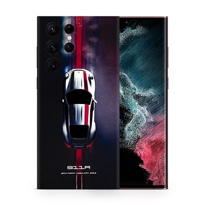 Galaxy S22 Ultra 911 R 3D Skin WrapitSkin
