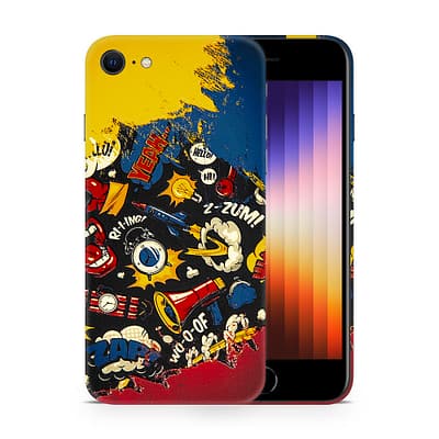 iPhone SE 2020 Pop Art 3D Skin WrapitSkin