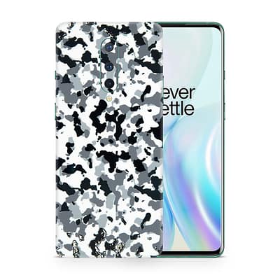 OnePlus 8 UW 5G Snow Camo 3D Skin WrapitSkin