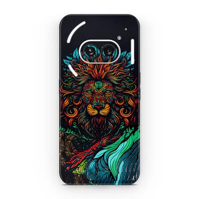 Nothing Phone 2A Fierce Lion 3D Skin WrapitSkin
