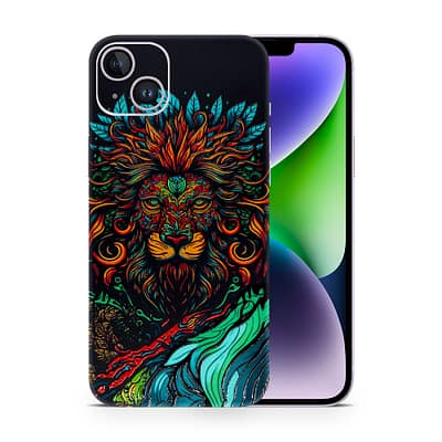 iPhone 14 Fierce Lion 3D Skin WrapitSkin