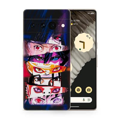 Pixel 7 Pro Evil Eyes 3D Skin WrapitSkin