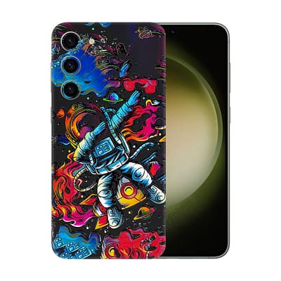 Galaxy S23 Plus Trippy Astronaut 3D Skin WrapitSkin