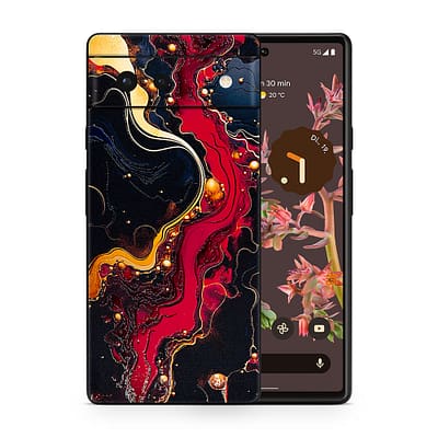 Pixel 6 Volcanic Vibe 3D Skin WrapitSkin