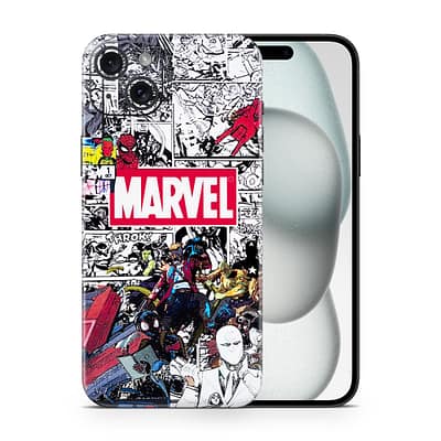 iPhone 15 Marvel Universe 3D Skin WrapitSkin