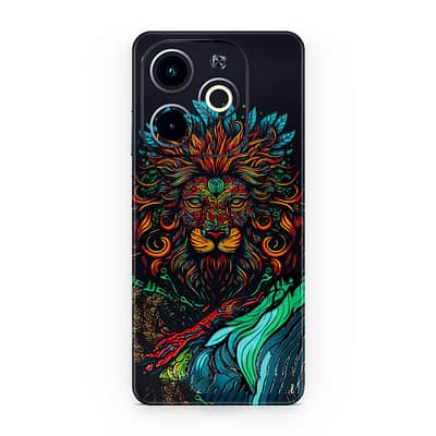 Infinix Hot 40i Fierce Lion 3D Skin WrapitSkin